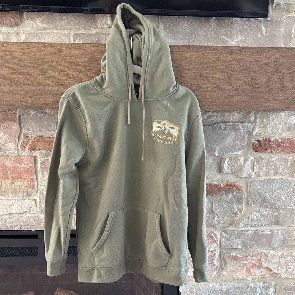 Departwest Green Hoodie for Men